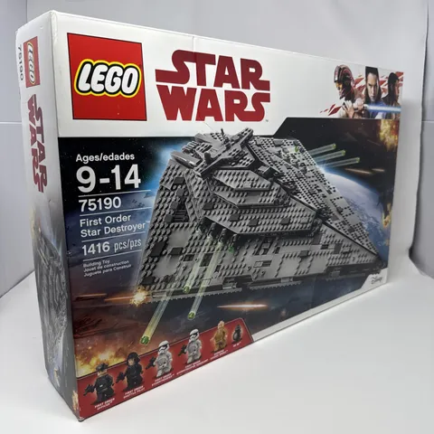 LEGO Star Wars: First Order Star Destroyer (75190) Last Jedi, New Sealed