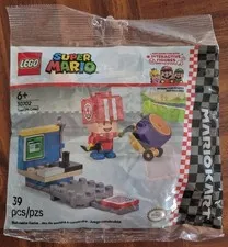LEGO Super Mario Toad(Pit Crew) 39 Pieces 6 Years Plus