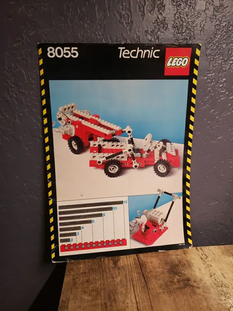 LEGO 8055 Vintage Technic Instructions Manual Booklet ONLY