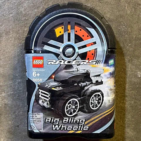 LEGO Racers Tiny Turbos 8658 Big Bling Wheelie 32pcs Canister Ages 6+