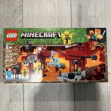 LEGO Minecraft The Blaze Bridge 21154 372pc Box Set Ages 8+ Alex