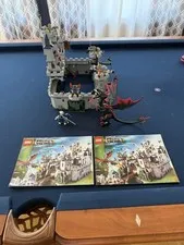 LEGO Castle Fantasy Era King’s Castle Siege 7094 w/ Box & Manual 99% Complete