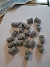 No 279. 20x Legobasic 3004. 1x2. Light Grey