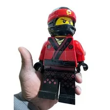 LEGO Ninjago Kai Big Figure Light Up Electronic Red Ninja 12” Works