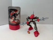 Lego Bionicle: Rahkshi - Turahk Set #8592 - 100% Complete W/ Canister  No Manual