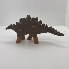 Genuine LEGO DINOSAUR STEGOSAURUS WITH DARK ORANGE LEGS (Part stego02) **USED**