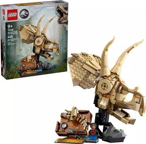 LEGO Jurassic World: Dinosaur Fossils: Triceratops Skull 76969 Sealed & New