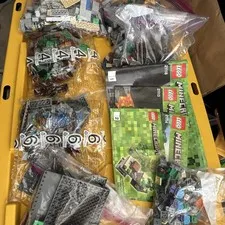 LEGO® Minecraft® Huge Lot Of Incomplete Sets & Minifigs 21118, 21113, 21114, 102