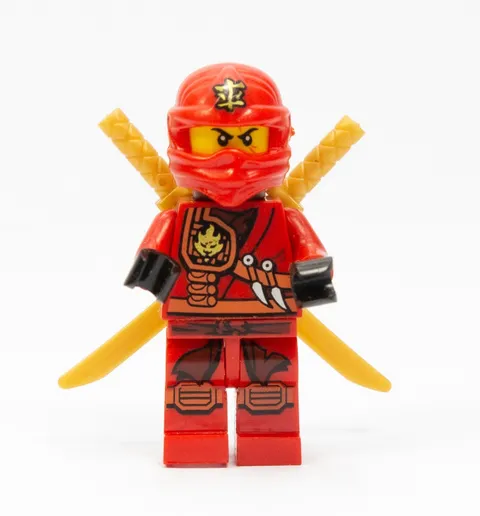 LEGO Ninjago Kai Zukin Robes njo160 Minifigure Genuine Complete Dual Swords VGC