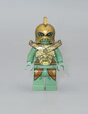 LEGO Atlantis Portal Emperor in armor green minifigure 8078
