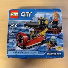 LEGO City 60106 Fire Starter Set. New. Sealed. B