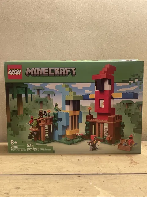 LEGO Minecraft The Parrot Houses 21282 New Sealed