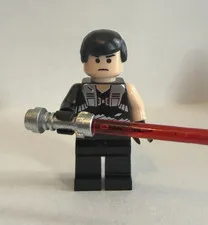 LEGO Star Wars Galen Marek Starkiller Minifigure w/ Original Lightsaber - sw0181