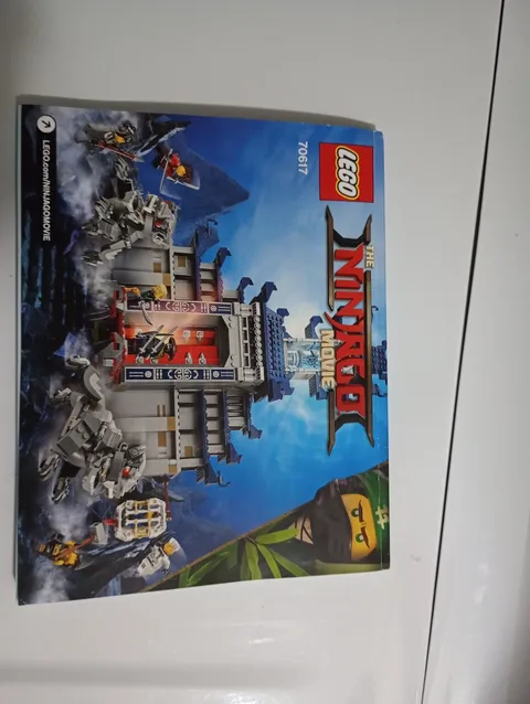LEGO #70617 Ninjago Temple of the Ultimate Weapon - Instruction Manual-No Bricks