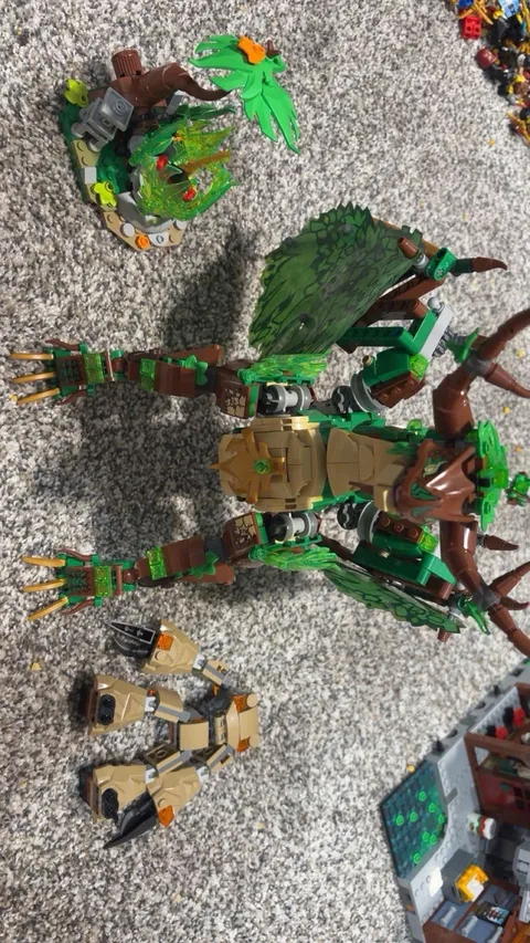 LEGO Ninjago The Dragon of Life 71859 (100% Complete, No minifigs) Manual+Box