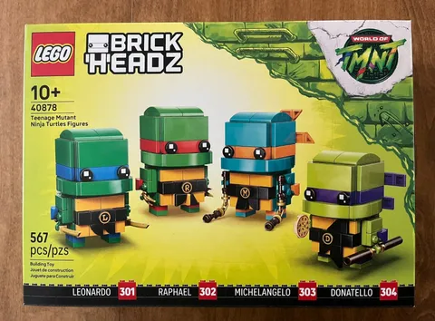 Lego BrickHeadz - #40878 Teenage Mutant Ninja Turtles (New / Sealed)