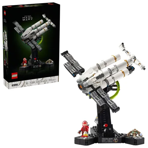 LEGO Icons Project Hail Mary Building Set - 830 Pieces, Sci-Fi Model for Adults