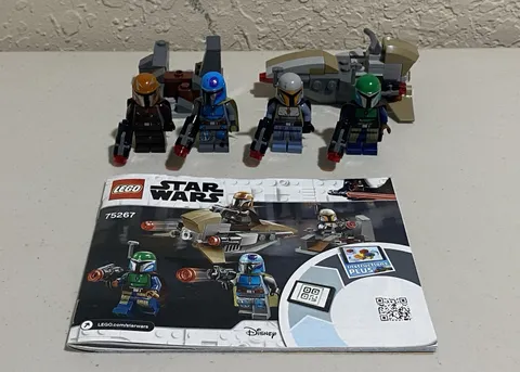 LEGO Star Wars: Mandalorian Battle Pack (75267) 100% Complete Adult Owned