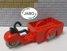(G13/14) LEGO Fabuland fabac1 Tricycle Motorcycle Red 3628 3666 3669