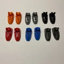 LEGO Hero Factory Foot with Ball Socket 90661 - Lot of 6 Pairs