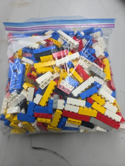 LEGO Bricks Most 1x And Pieces Approximately 2 Lbs 6 Oz Mixed Assortment #1