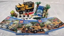 Lego City #60160 Jungle Mobile Lab 2017 - 100% Complete with Instructions