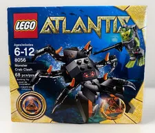 LEGO Atlantis Monster Crab Clash 8056 SEALED 2010