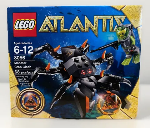 LEGO Atlantis Monster Crab Clash 8056 SEALED 2010