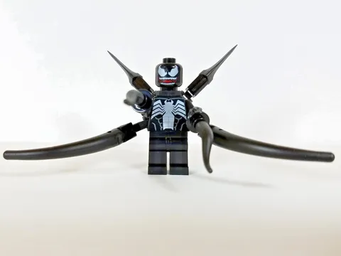 LEGO Venom Minifigure w/appendages NEW From Set 76178  Daily Bugle - FREE SHIP !