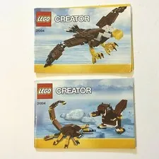 LEGO 31004 CREATOR Fierce Flyer INSTRUCTION BOOKLETS MANUAL ONLY No Bricks Box