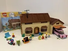Lego The Simpsons House 71006 Complete Set VGC Lego Simpsons House Bart Homer