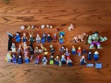 Lot of 30+LEGOAssorted MinifigureParts/AccessoriesMixupContains approximately 30