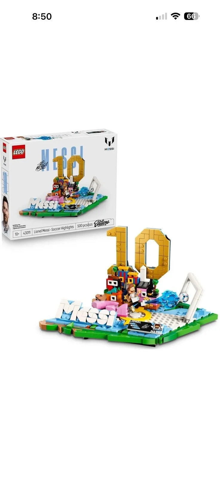 LEGO 43011 - LIONEL MESSI SOCCER HIGHLIGHTS - BRAND NEW IN BOX