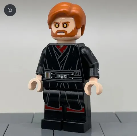 Lego Starwars Lc Light Custom The evil Master Sith Obi-Wan Alt Minifigure 