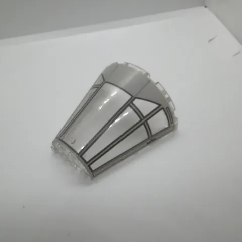 LEGO Cone Half 8 x 4 x 6 Millennium Falcon Cockpit Pattern 1 (47543pb01) 4504