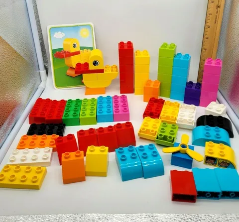 2017 LEGO Duplo My First Bricks 10848 Imagine & Create incomplete replacement