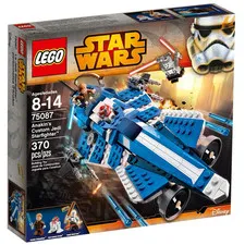 Lego Anakin's Custom Jedi Starfighter 75087 Star Wars Clone Wars Complete no Box