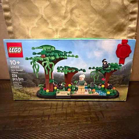 LEGO Jane Goodall Tribute 40530 Limited Edition Building Set 276 Pieces 10+ Box