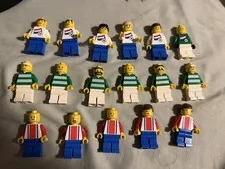 LEGO Sports Soccer Player Minifigures Assortment with Jerseys & Soccer Balls