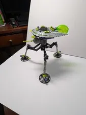 LEGO Alien Conquest Tripod Invader 7051 99% Complete