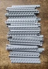LEGO Light Bluish Gray Plate 1 X 12 QTY 50 Part No. 60479.