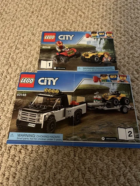 LEGO CITY: ATV Race Team 60148 Instruction Manual Booklets ONLY