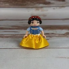 LEGO Duplo Disney Princess Snow White Figure Yellow Skirt Dress