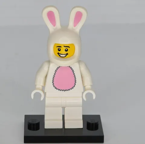 LEGO BUNNY SUIT GUY MINIFIGURE SUPER RARE COLLECTIBLE CMF SERIES FIGURE 
