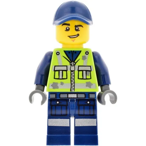 Lego Garbage Man Dan 70805 The LEGO Movie Minifigure New