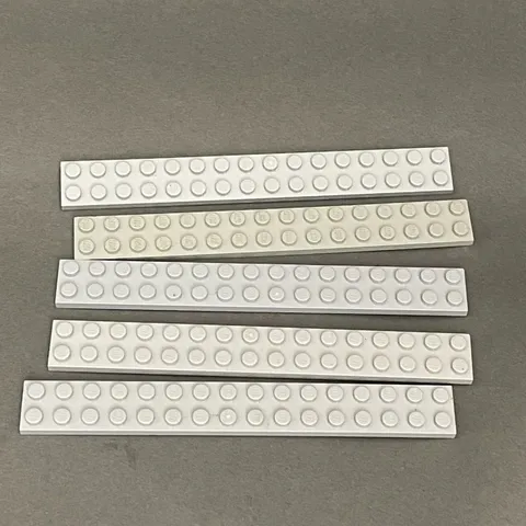 Lego 4282 Light Gray Replacement Parts Pieces Lot of 5