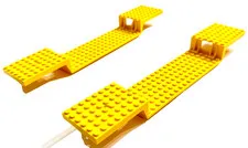 LEGO Yellow Train Base 6x34 Split-Level Chassis Plate Wagon 9V 12V RC 2972 2972b
