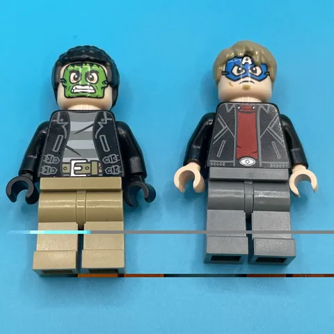 Lego Marvel Super Heroes Masked Robber Hulk Captain America Minifigures 76082