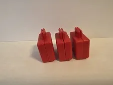 Lego Duplo Suitcase Lot Of 3.  Red