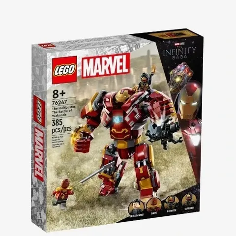 LEGO Marvel 76247 Hulkbuster The Battle of Wakanda 385pcs Set